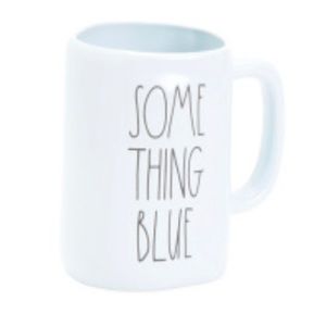 Rae Dunn 2 Pack of Something Blue & I Do Mugs